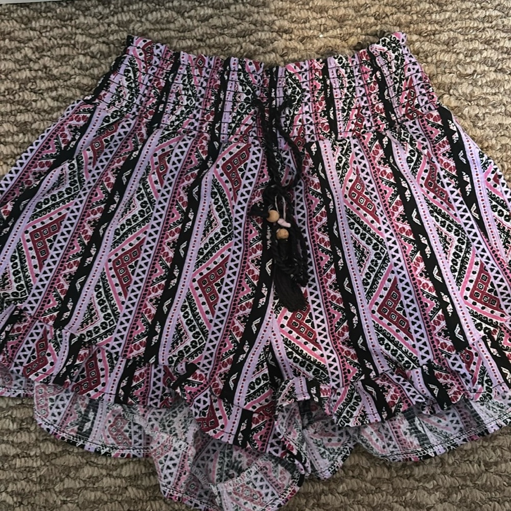Purple shorts